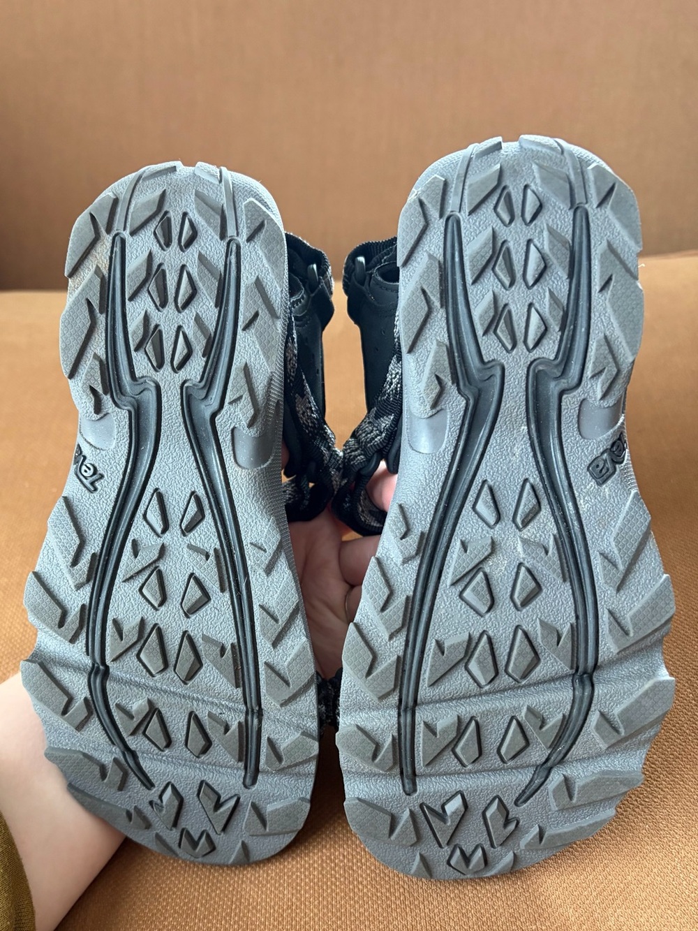 Teva Kids Black and Gray Sport Sandals - Picture 4 of 5